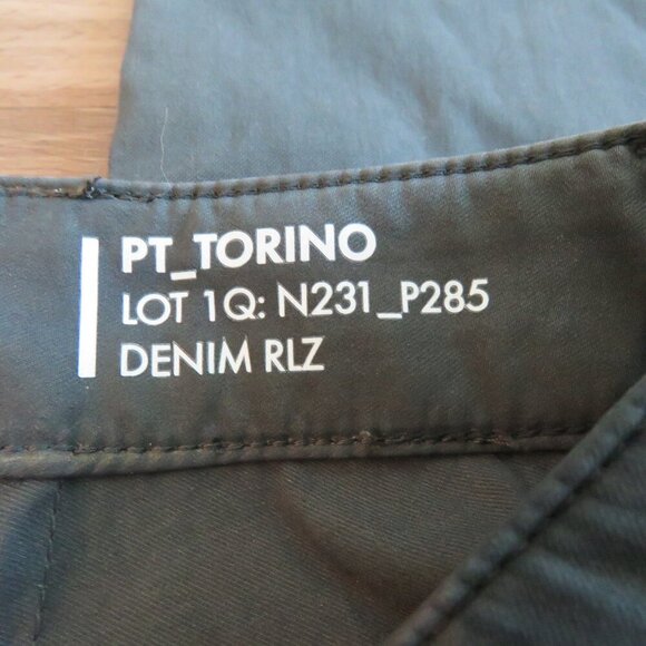 PT TORINO Jazz Stretch Cotton Chino Pants in Gray Golf Minimalist Luxury - Picture 11 of 13